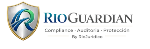 RIOGUARDIAN — Logo completo con escudo e isotipo